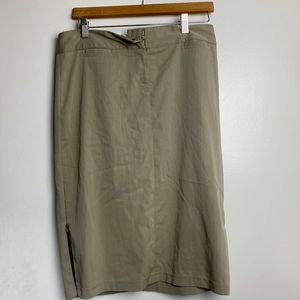 Laundry By Shelli Segal Pinstripe Pencil Skirt